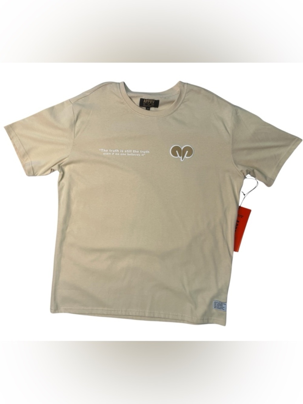 Sz 2xl Goat truth logo tee